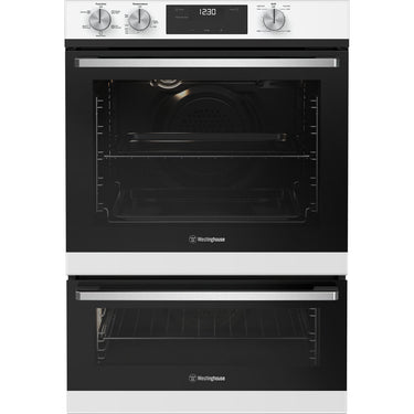 Factory second Westinghouse WVE6565WD 60 cm Multi-Function Electric Built-In Oven with Separate Grill (White Finish)
